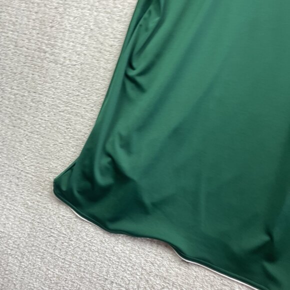 Vintage Y2K Adidas Climalite Soccer Blank Jersey Shirt Men Large XL Lucky Green - Picture 16 of 16